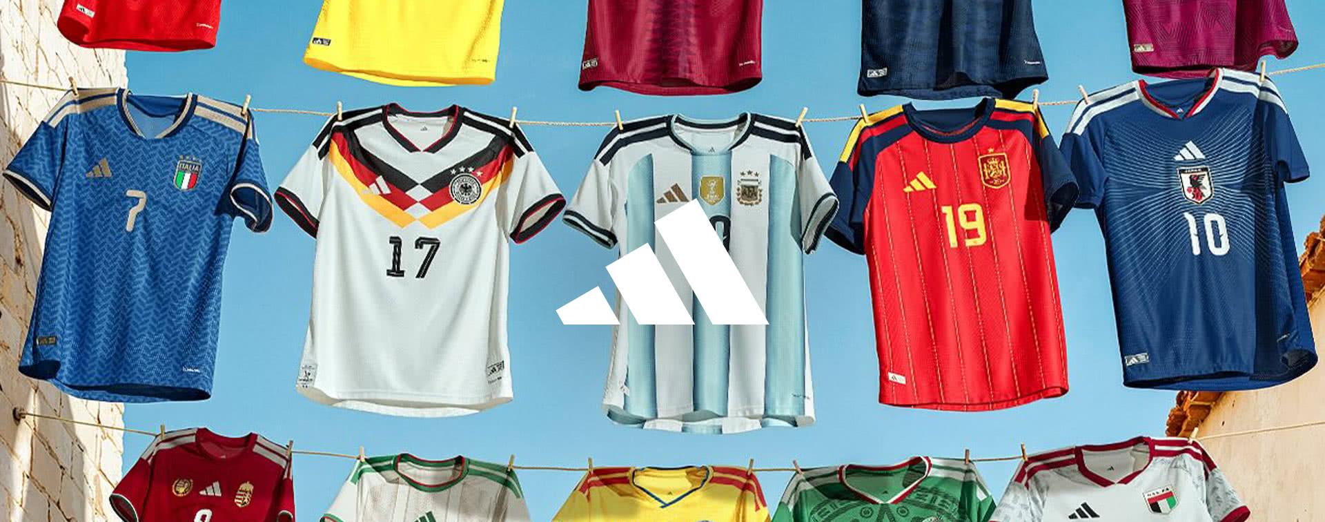 Adidas dévoile 22 nouveaux maillots pour la Coupe du Monde 2026 : l’Argentine, l’Allemagne et l’Espagne en tête d’affiche