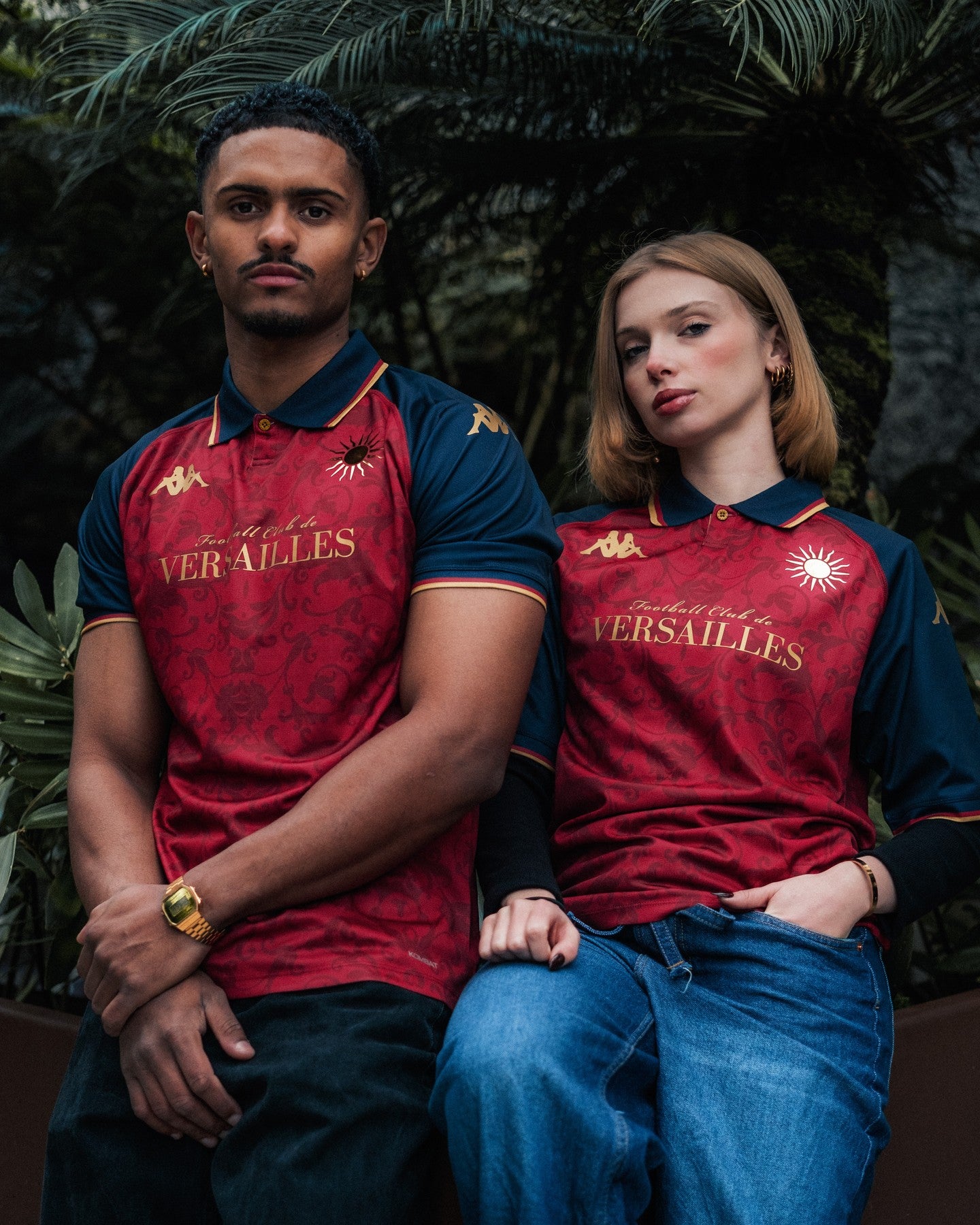 Présentation maillot de football exterieur Versaille FC 24/25