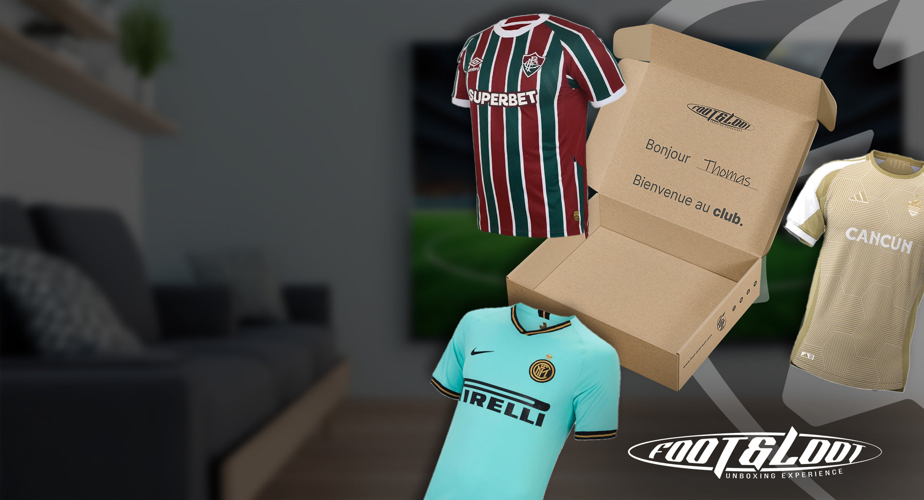 Box maillot de foot mystere Foot & Loot