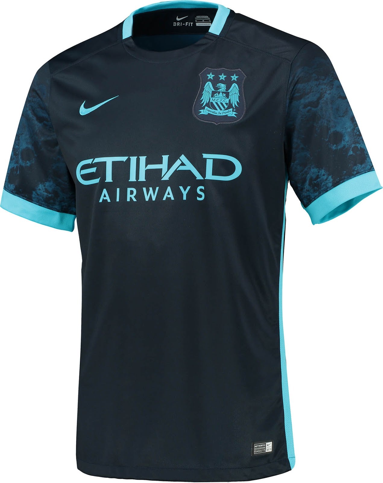 maillot de football nike manchester city extérieur 2015 2016
