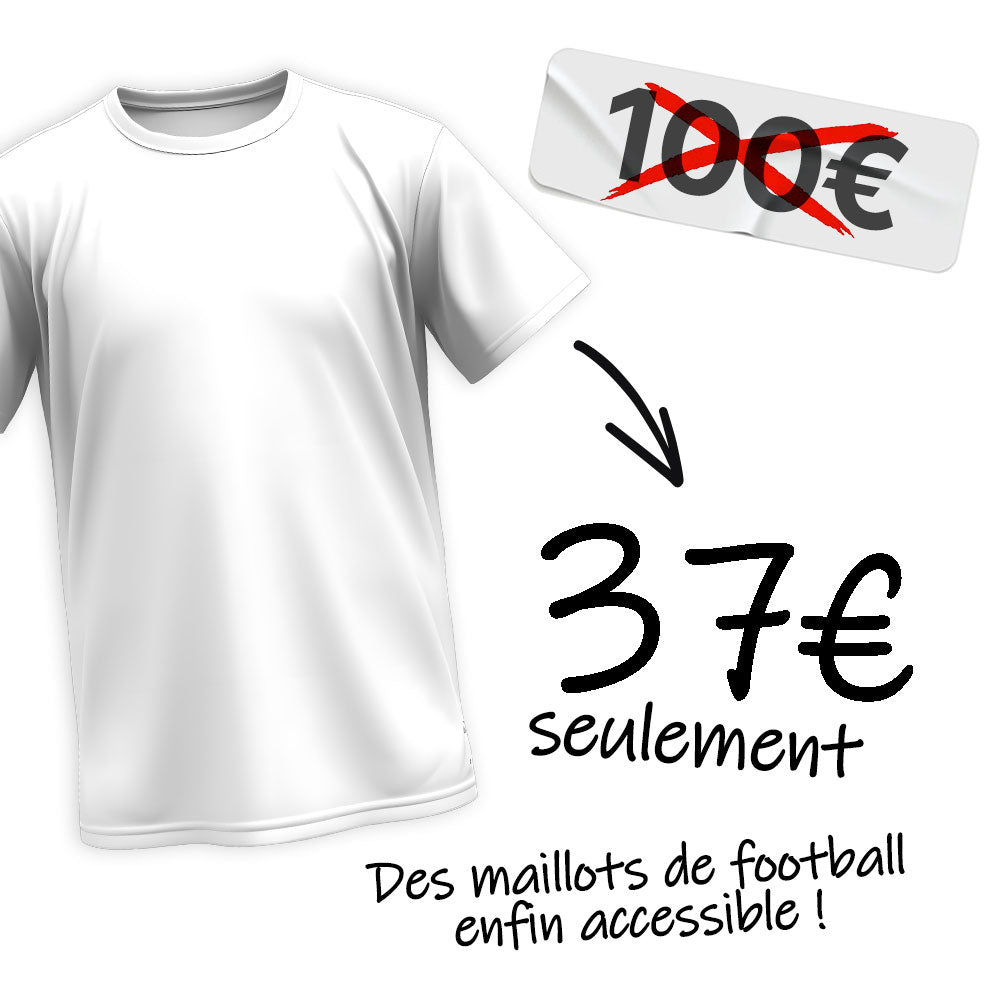 Box maillot mystère de foot training/pré-match - Junior
