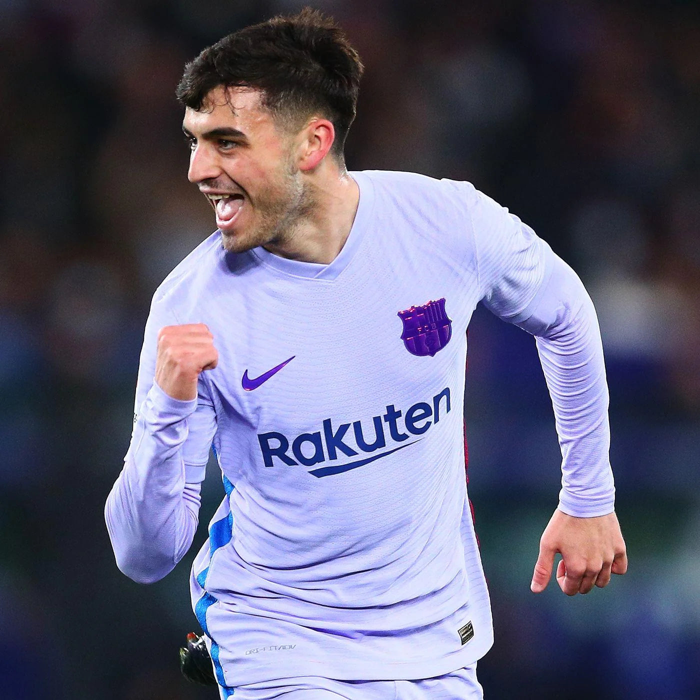 maillot de football fc barcelone exterieur 2021 2022 pedri nike