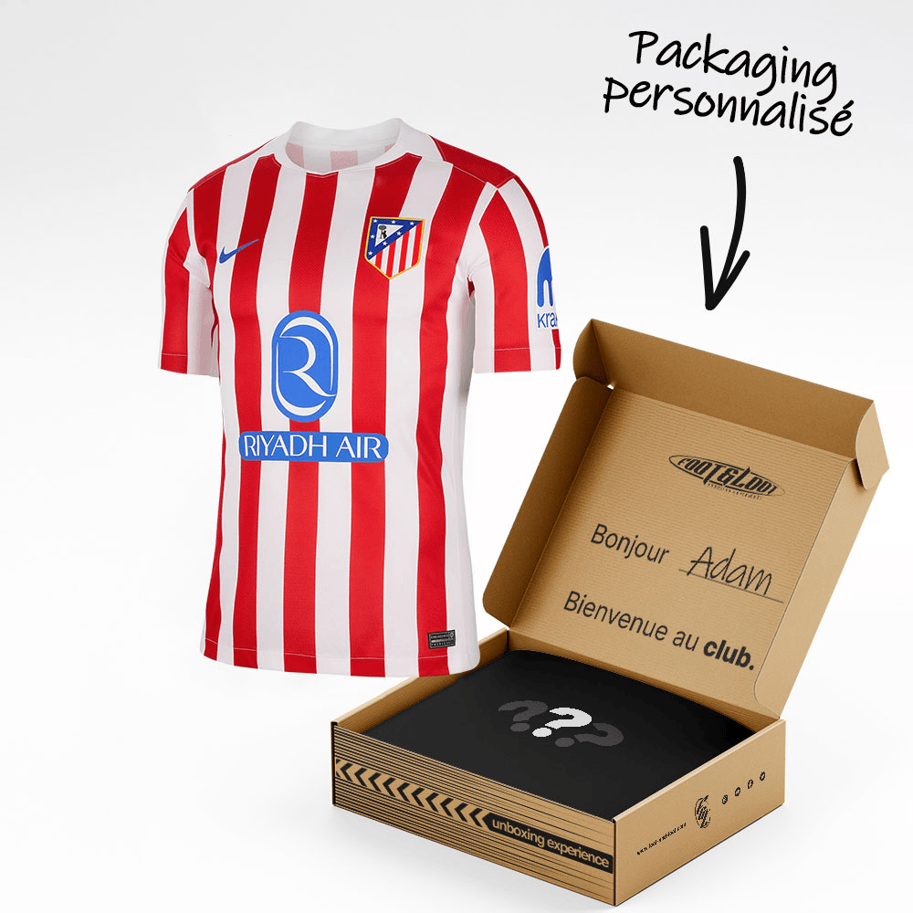 Box maillot de foot mystère 2025/2026 - Junior