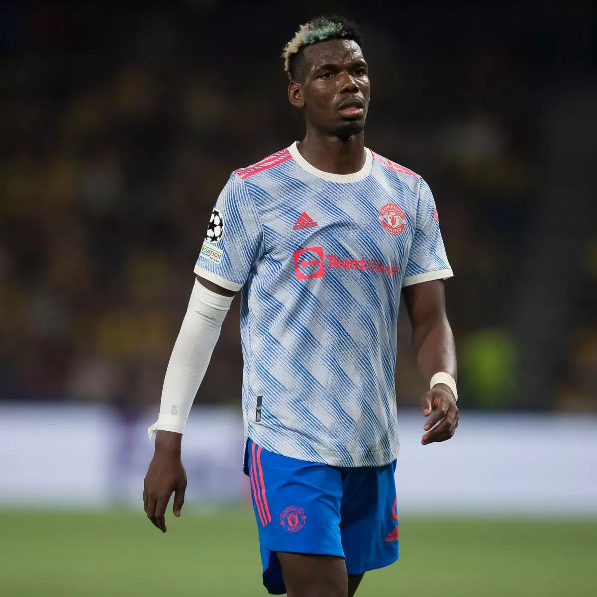 maillot de foot manchester united 2021 2022 exterieur adidas paul pogba