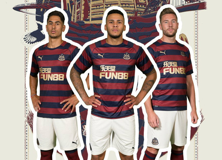maillot exterieur newcastle united puma 2018 2019
