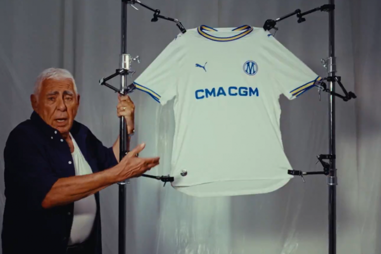 OM : Puma dévoile le maillot domicile 2026-2027, entre pureté et jaune