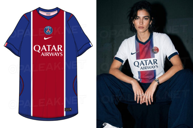 Hechter 2.0 et écusson magique : Nike réinvente le maillot extérieur du PSG pour 2026/2027