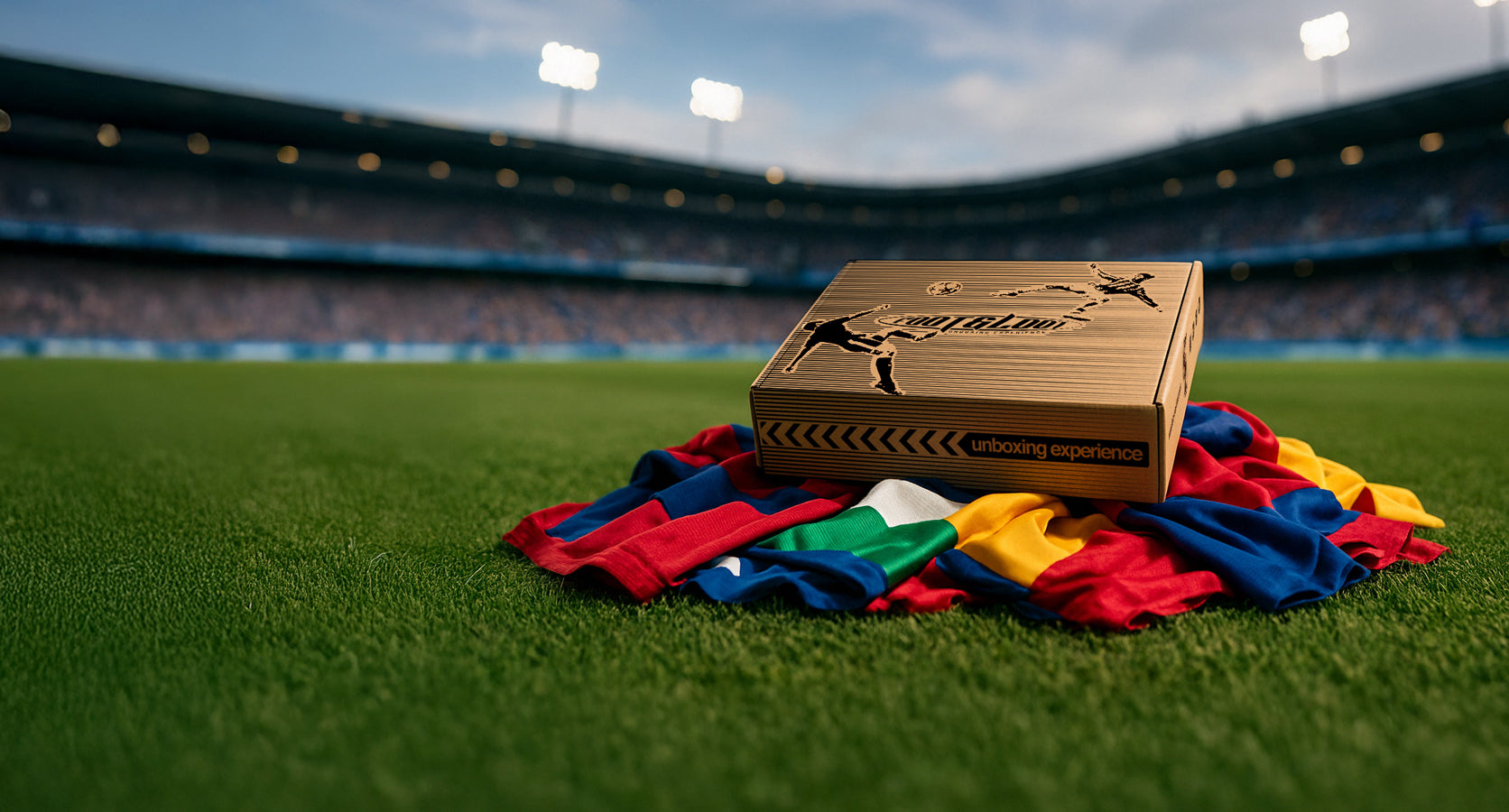 Expérience Foot & Loot - unboxing maillot de football surprise