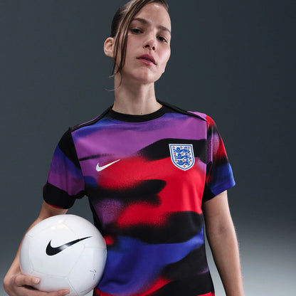Maillot de football pré match Angleterre femme nike 