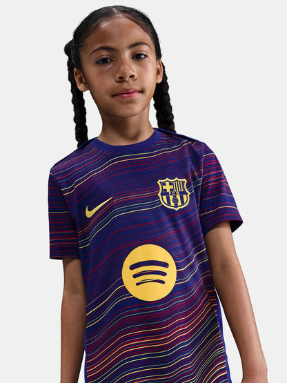 Maillot entrainement pré match barcelone nike