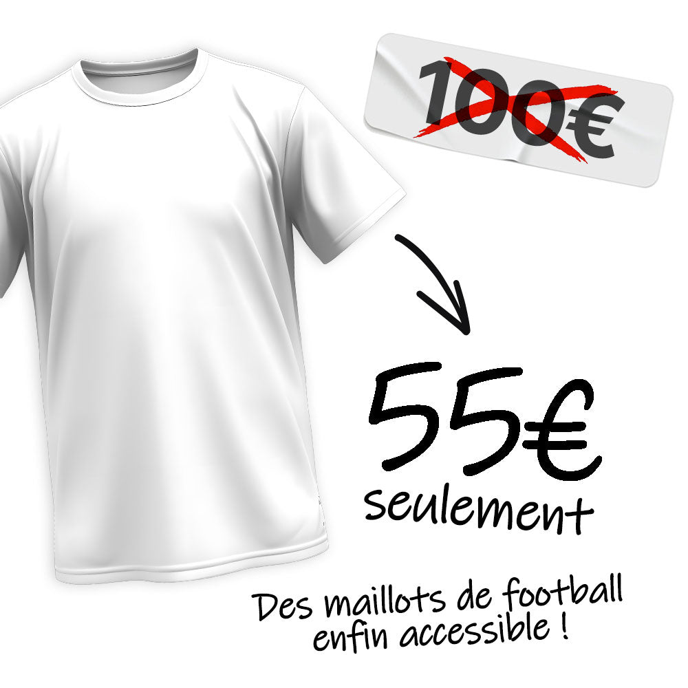 Box maillot de foot mystère 2025/2026 - Junior