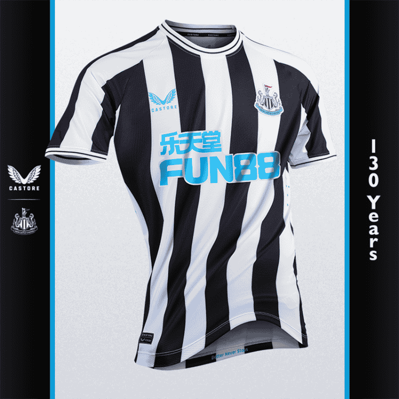 maillot de foot newcastle 2022 2023 castore domicile